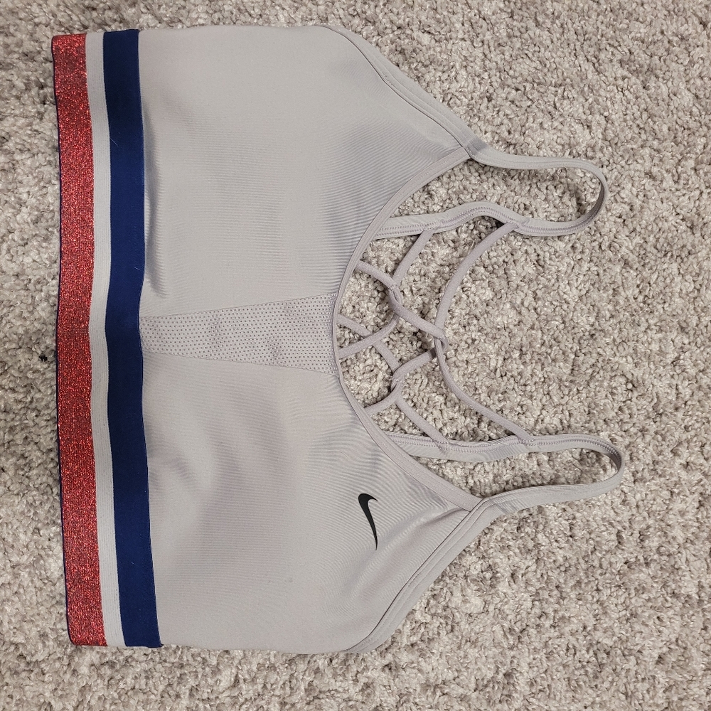Red White and Blue Nike Sports Bra